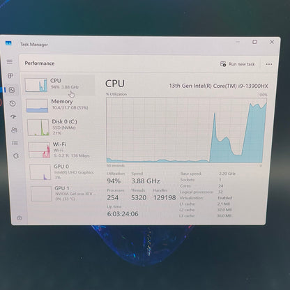 Alienware M18 P51E 18" i9-13900HX 2.2GHz 32GB RAM 1TB SSD GeForce RTX 4080