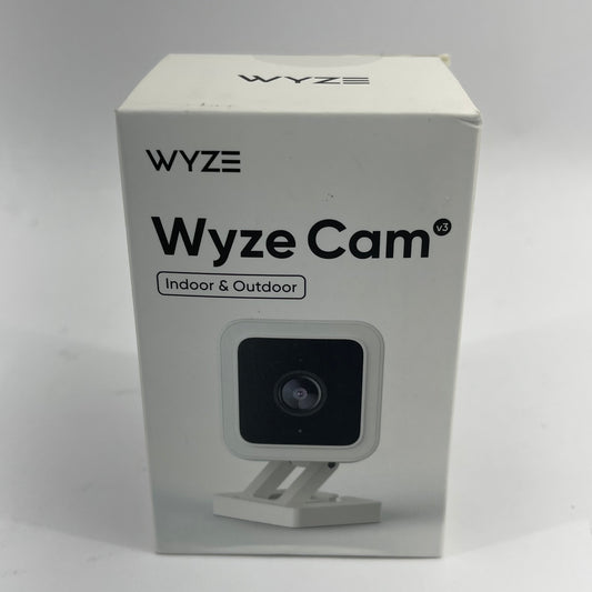 New Wyze Cam v3 Indoor/Outdoor Security Camera WYZEC3