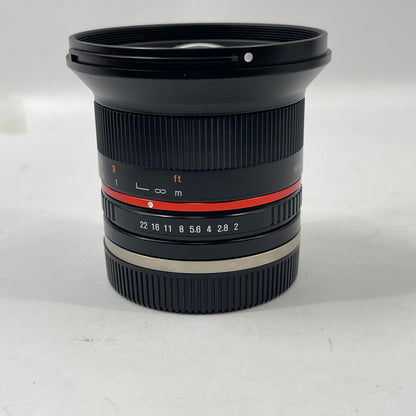 Rokinon High Speed Wide Angle Lens 12mm f/2.0 NCS CS For Sony E-Mount