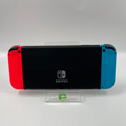Nintendo Switch OLED Video Game Console HEG-001 Red/Blue