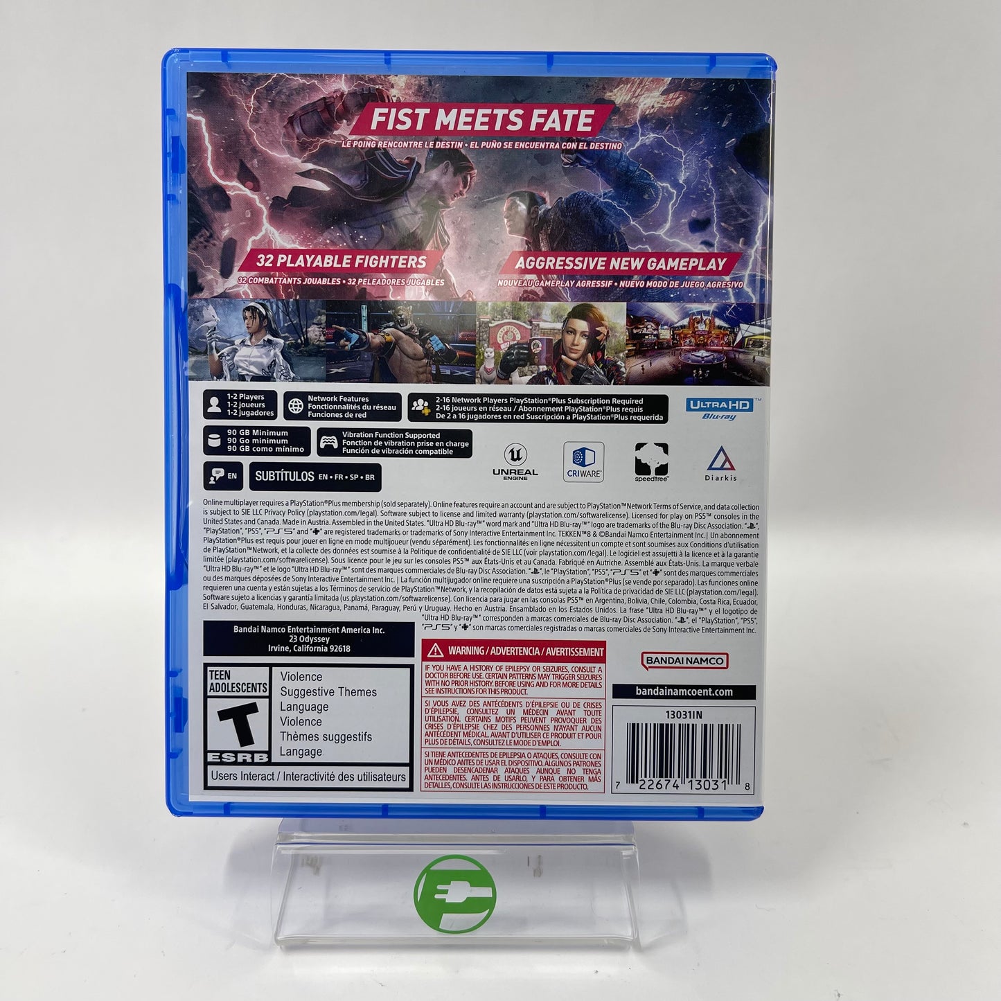 Tekken 8 (Sony PlayStation 5 PS5, 2024)