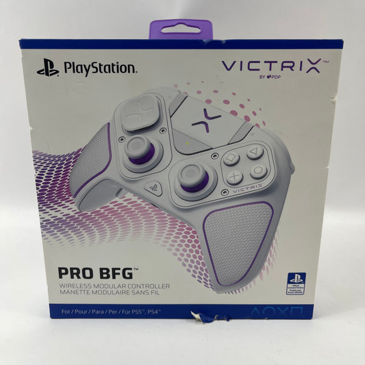 New PDP Victrix Pro BFG Modular Controller 052-002-WH for PS4 and PS5