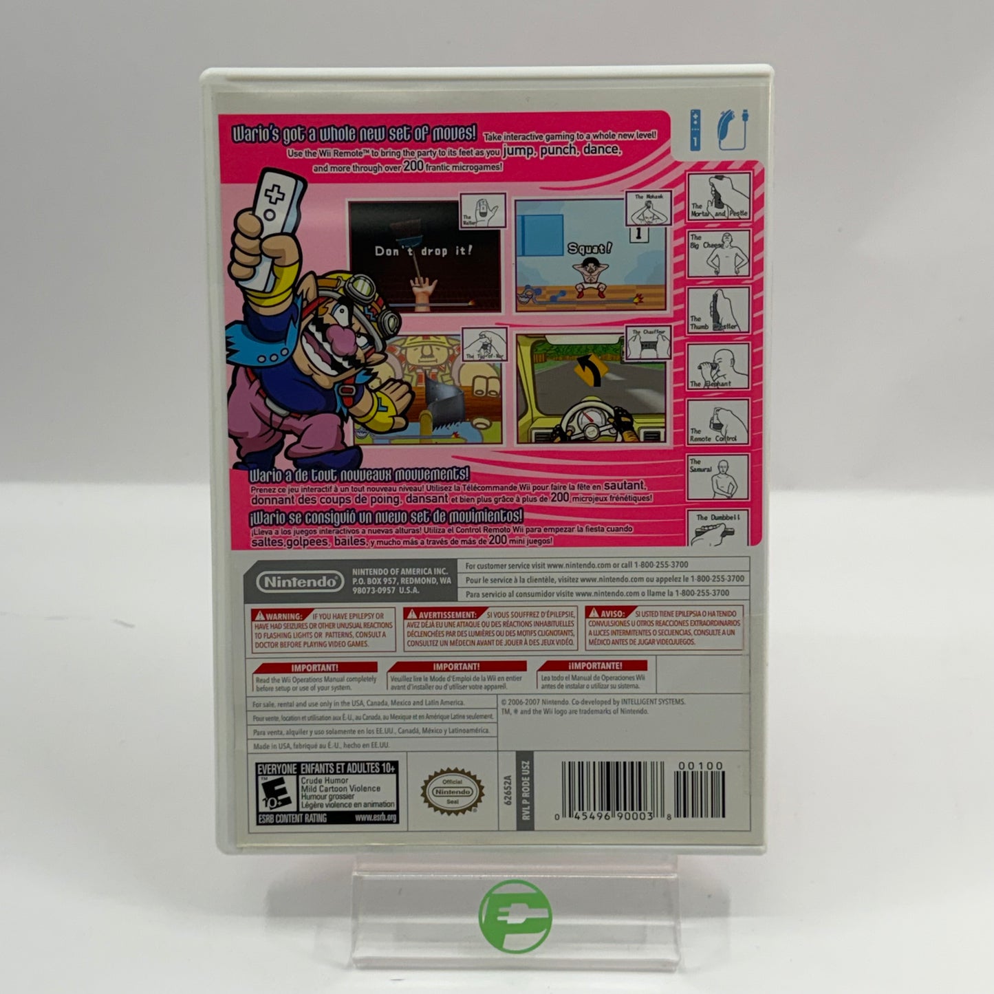 WarioWare: Smooth Moves (Nintendo Wii, 2007)