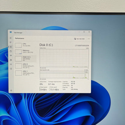 Custom PC Ryzen 7 7800X3D 4.20GHz 32GB RAM 1TB SSD Nvidia GeForce RTX 3070