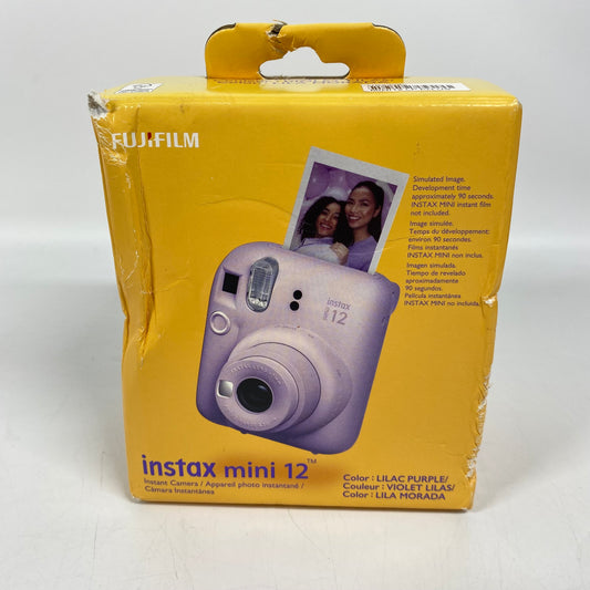 New Fujifilm Instax Mini 12 Instant Camera Purple