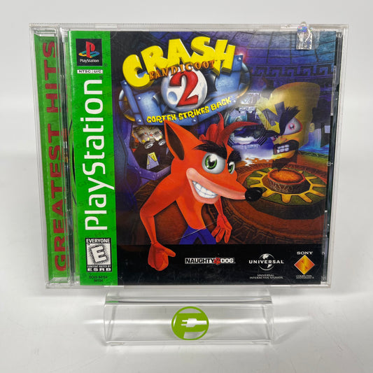 Crash Bandicoot 2 Cortex Strikes Back  (Sony PlayStation 1 PS1,  1998)