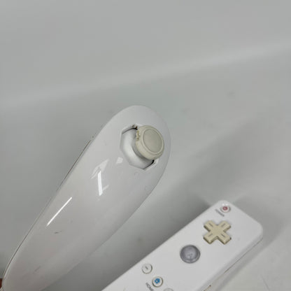 Nintendo Wii Remote Wireless Controller & Nunchuck RVL-003 RVL-004 White