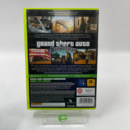 Grand Theft Auto: San Andreas (Microsoft Xbox 360, 2015) PAL