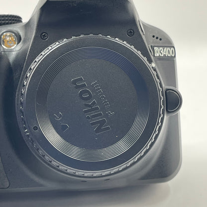 Nikon D3400 24.2MP Digital SLR DSLR Camera 11283 Shutter Count