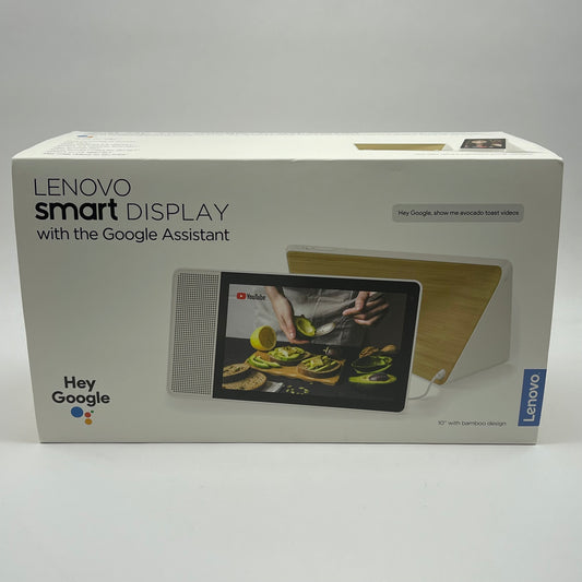 New Lenovo Smart Display with Google Assistant White SD-X701B