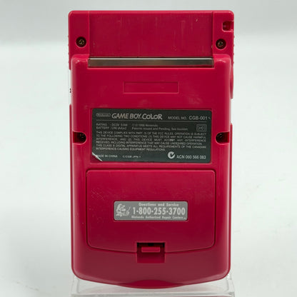 Nintendo Game Boy Color Handheld Game Console CGB-001 Berry