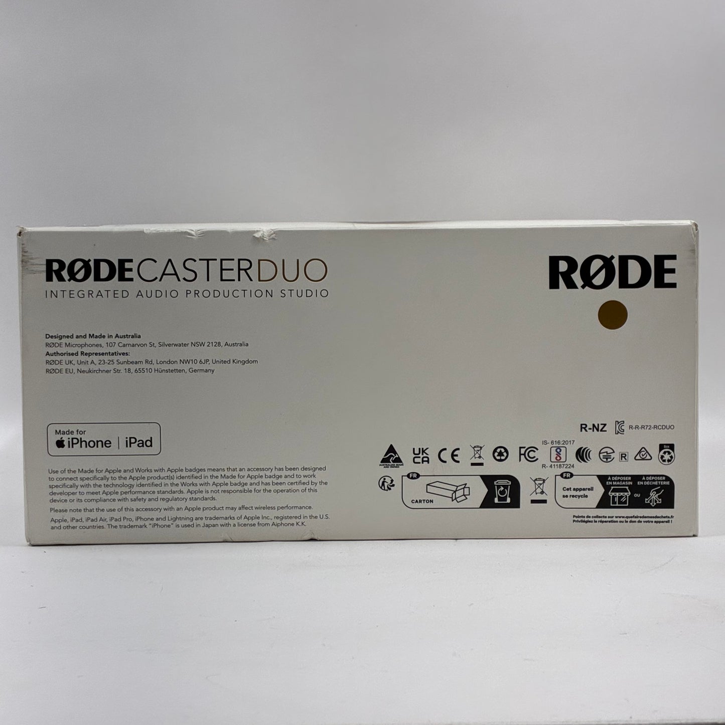 New Rode RODECaster Duo 7-Channel Integrated Audio Production Studio