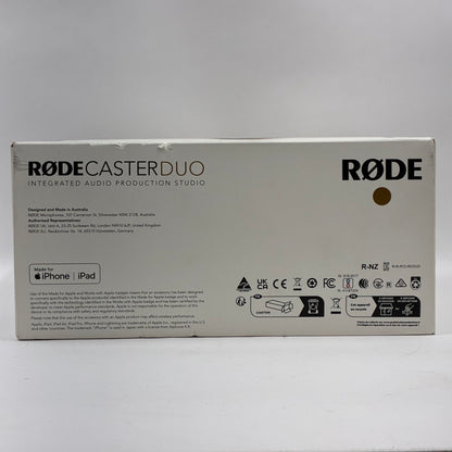 New Rode RODECaster Duo 7-Channel Integrated Audio Production Studio