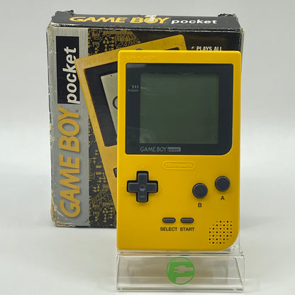 Nintendo Game Boy Pocket Handheld Game Console MGB-001 Yellow