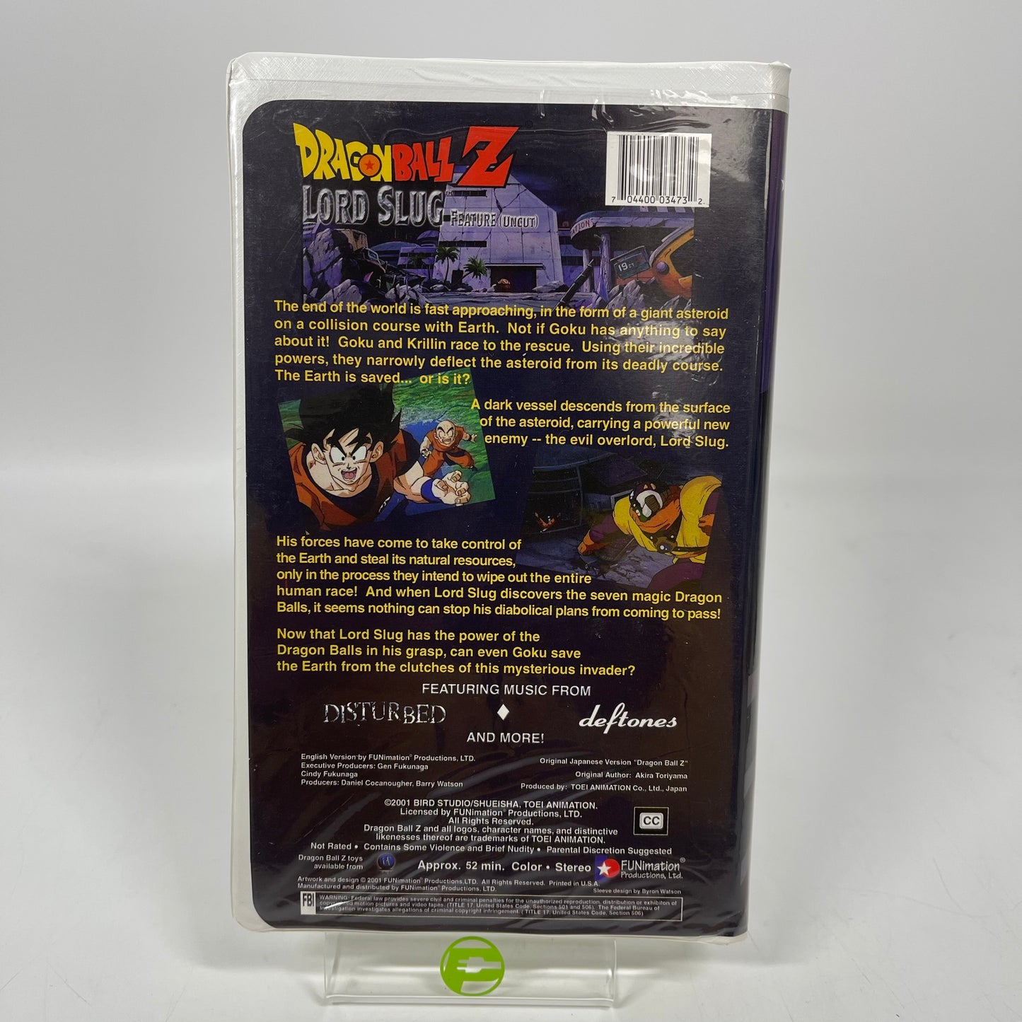 DragonBall Z Lord Slug Feature Uncut (VHS, 2001)