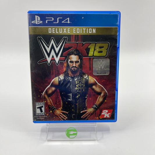 WWE 2K18 [Deluxe Edition] (Sony PlayStation 4 PS4, 2017)
