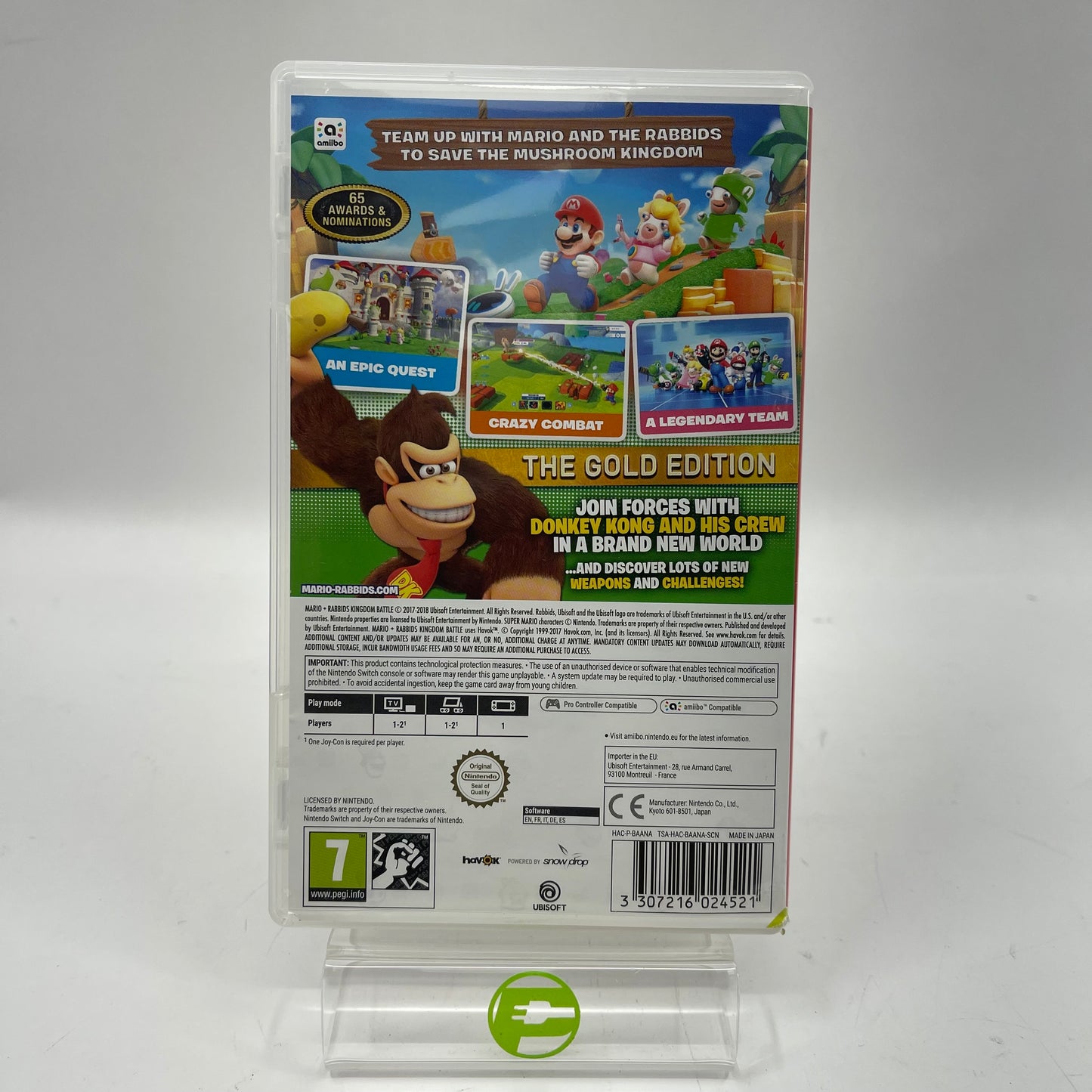 Mario + Rabbids Kingdom Battle [Gold Edition] (Nintendo Switch, 2017) PAL