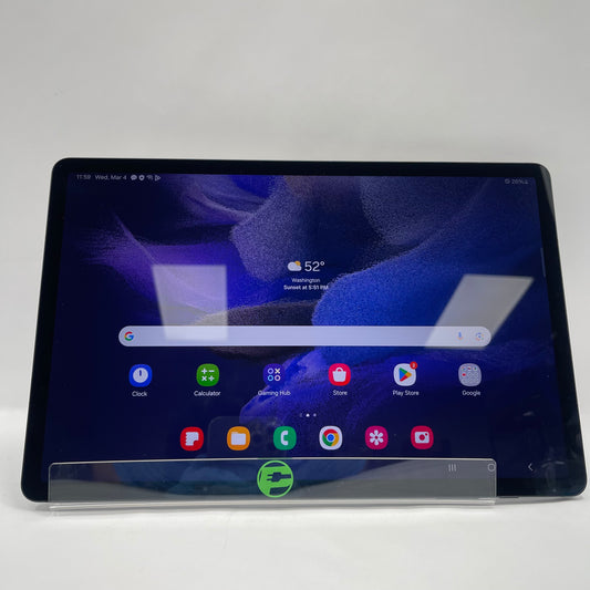 T-Mobile Samsung Galaxy Tab S7 FE 5G 12.4" 64GB Mystic Black SM-T738U