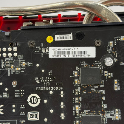 MSI GeForce GTX 970 Gaming 4GB GDDR5 Graphics Card MS-V316