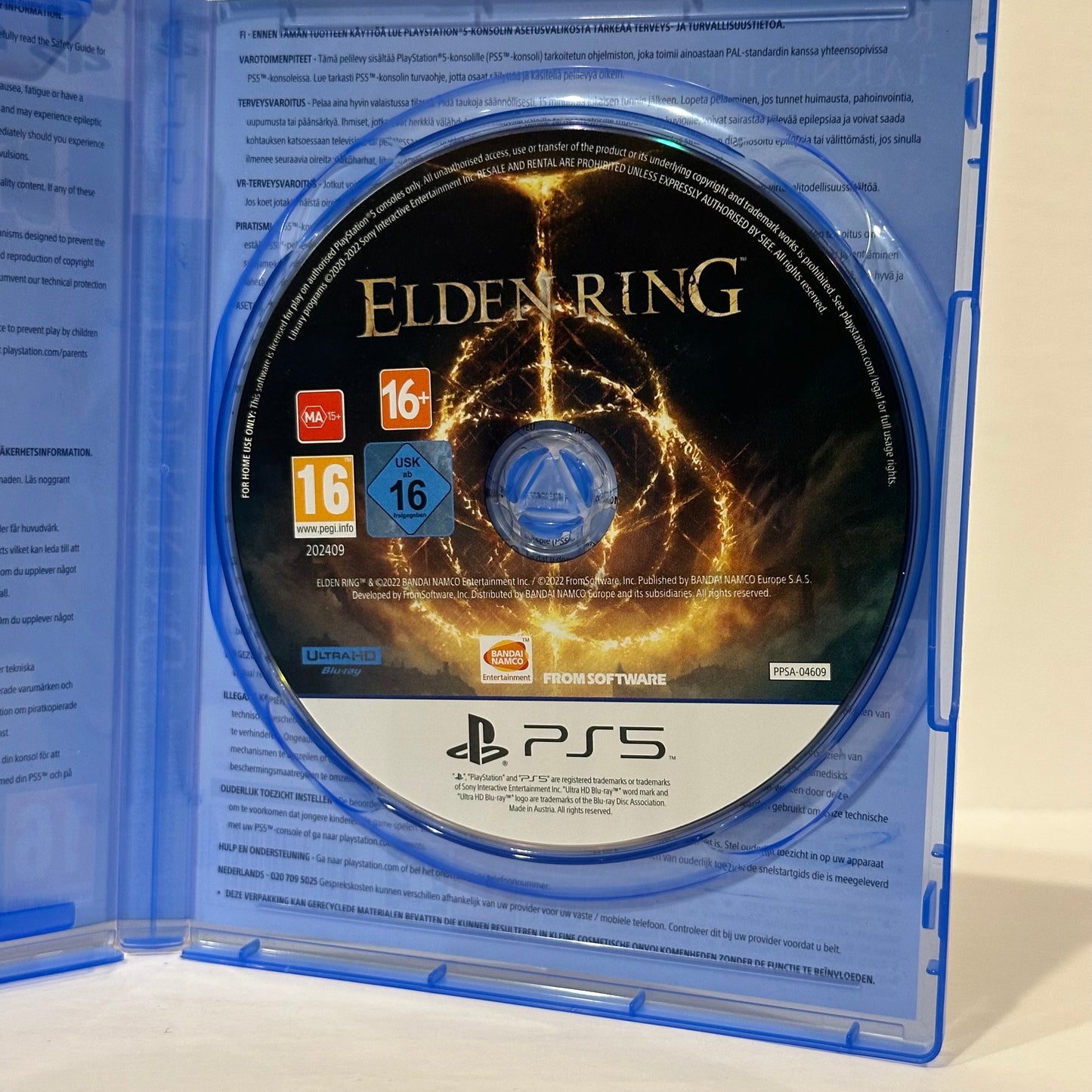 Elden Ring PAL Version (Sony PlayStation 5 PS5, 2022)