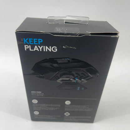 New Logitech G502 Hero Wired Gaming Mouse 910-005469