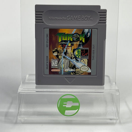 Turok Battle of the Bionosaurs (Nintendo GameBoy, 1997) Cartridge Only