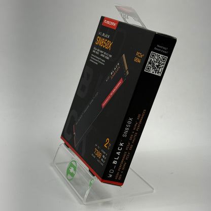 New Western Digital WD Black SN850X 2TB 2280mm M.2 NVMe Gen 4.0 x 4 SSD