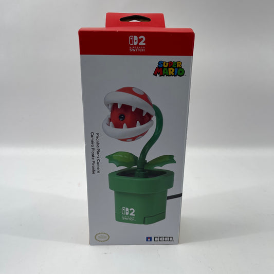 New Hori Piranha Plant Camera Green/Red NSX-001U Nintendo Switch 2