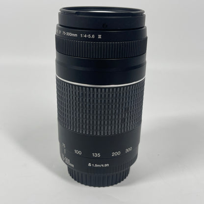 Canon EF Zoom 75-300mm f/4-5.6 III Lens