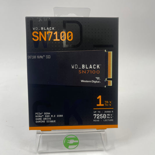 New Western Digital WD_Black SN7100 1TB 2280mm M.2 NVMe Gen 4.0 x 4 SSD