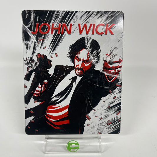 John Wick: 1 & 2 Steelbook 4K Ultra HD Blu-Ray DVD