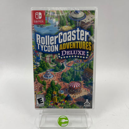 New Roller Coaster Tycoon Adventures Deluxe (Nintendo Switch, 2023)