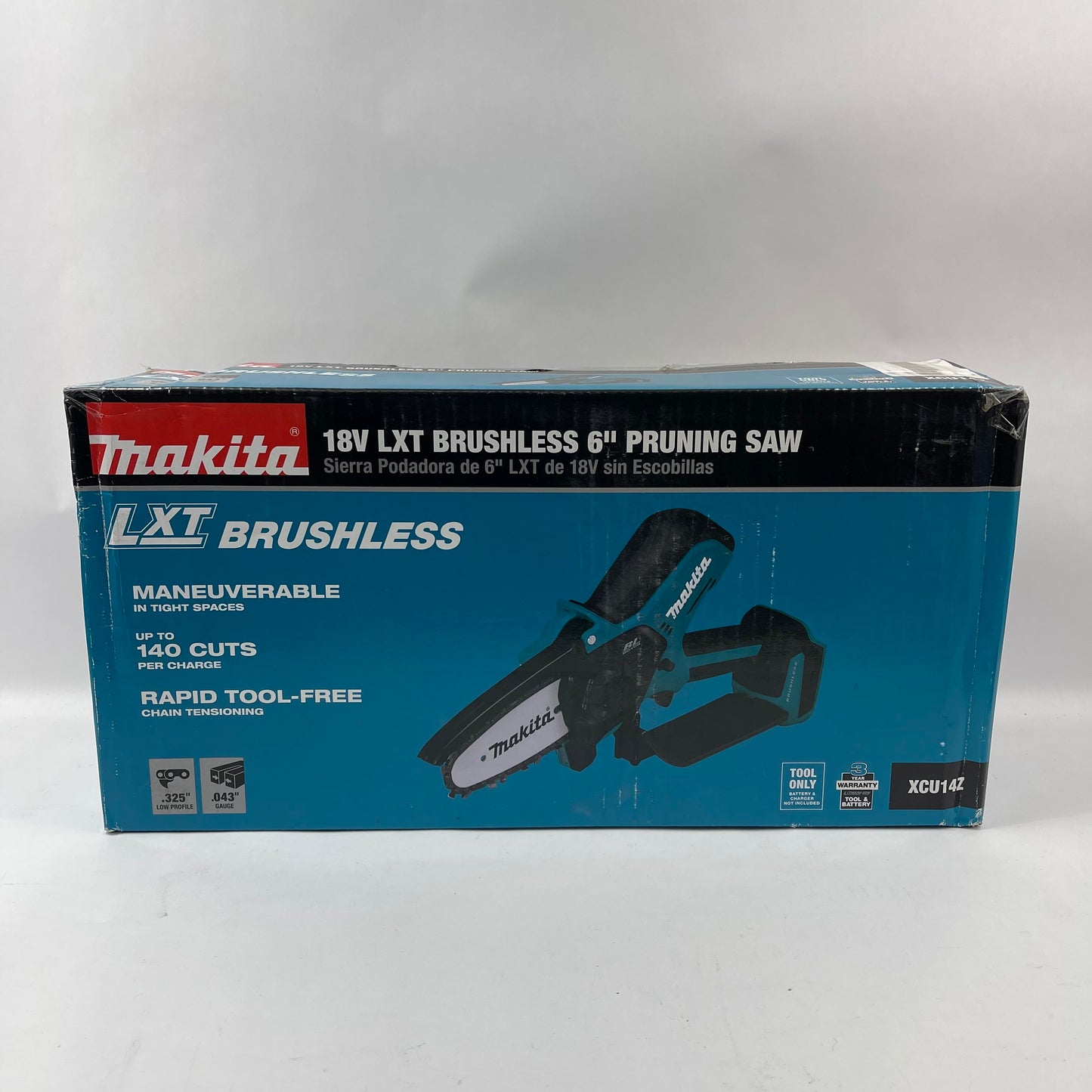 New Makita XCU14Z 18V LXT Brushless 6" Pruning Saw
