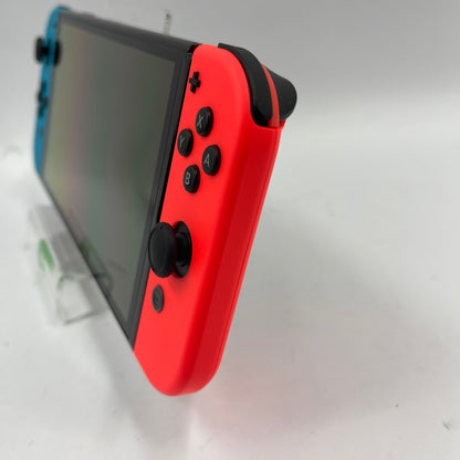 Nintendo Switch OLED Video Game Console HEG-001 Neon Red/Neon Blue