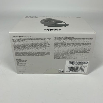 New Logitech Brio Full HD 1080p Webcam 960-001593