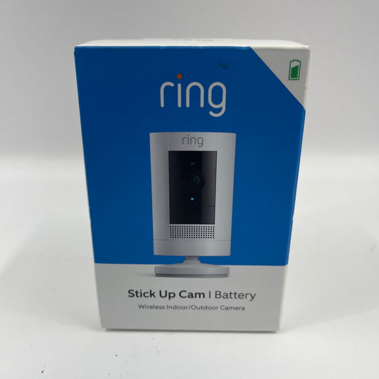 New Ring Stick Up Cam Wireless Indoor Outdoor Security Camera