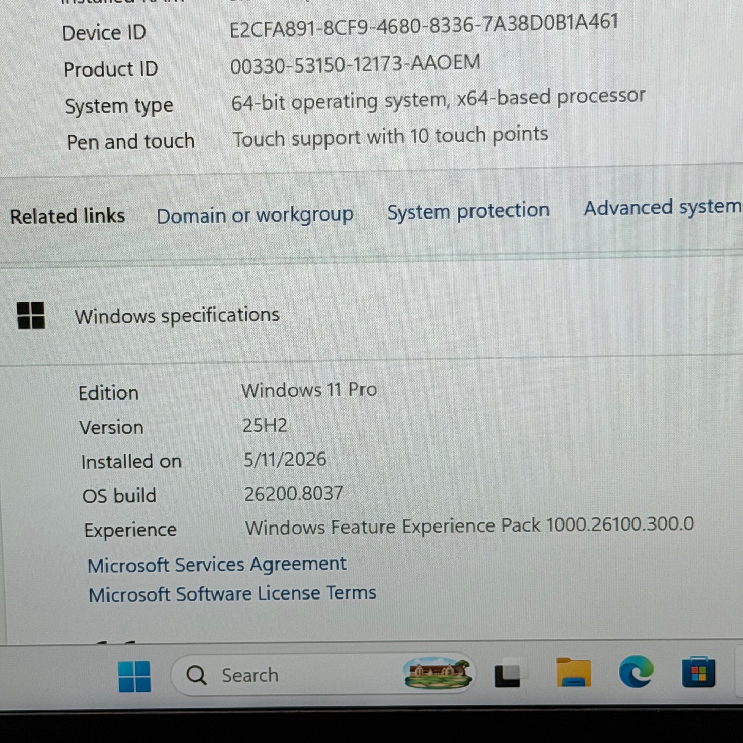 Lenovo ThinkPad T490s 20NX-0035US 14" i5-8365U 1.9GHz 8GB RAM 256GB SSD