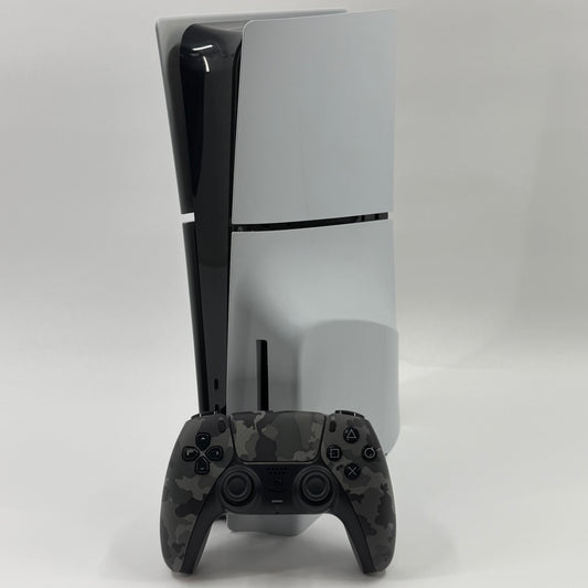 Sony PlayStation 5 Slim Disc PS5 1TB White Console Gaming System CFI-2015