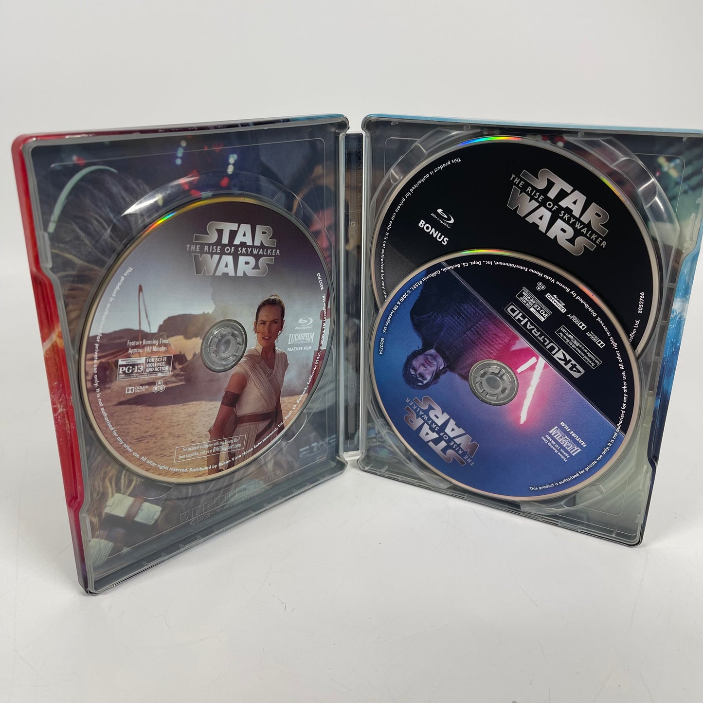 Star Wars: The Rise of Skywalker Steelbook 4K Ultra HD Blu-Ray DVD