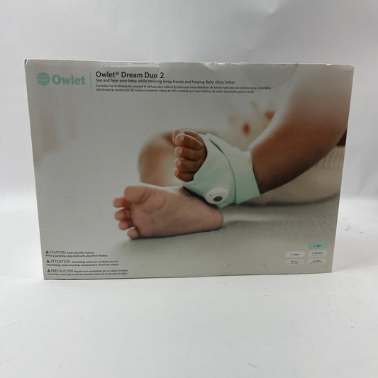 New OWLET DREAM DUO BABY MONITOR (3RD GEN) Baby Monitor PS03NWBUSN