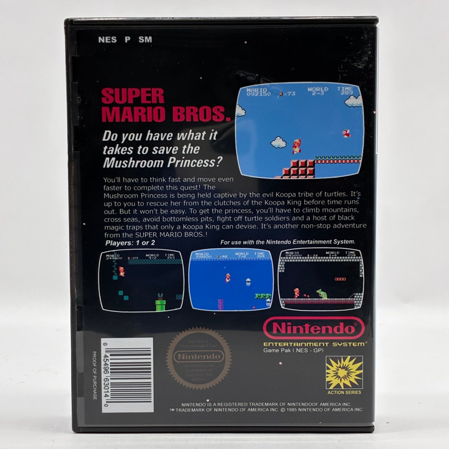 Super Mario Bros (Nintendo NES, 1985)