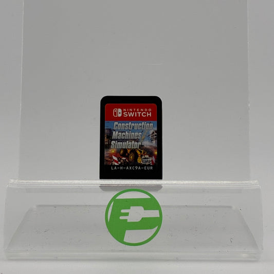 Construction Machines Simulator (Nintendo Switch, 2020) PAL Cartridge Only