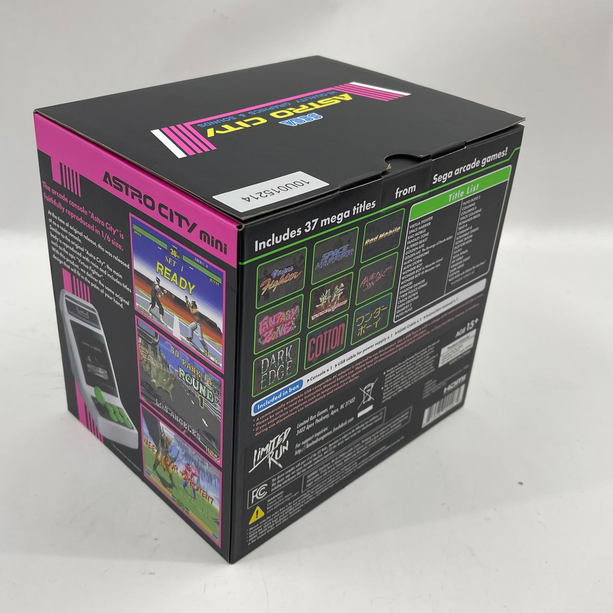 New SEGA Astro City Mini Retro Arcade Console Limited Run Games