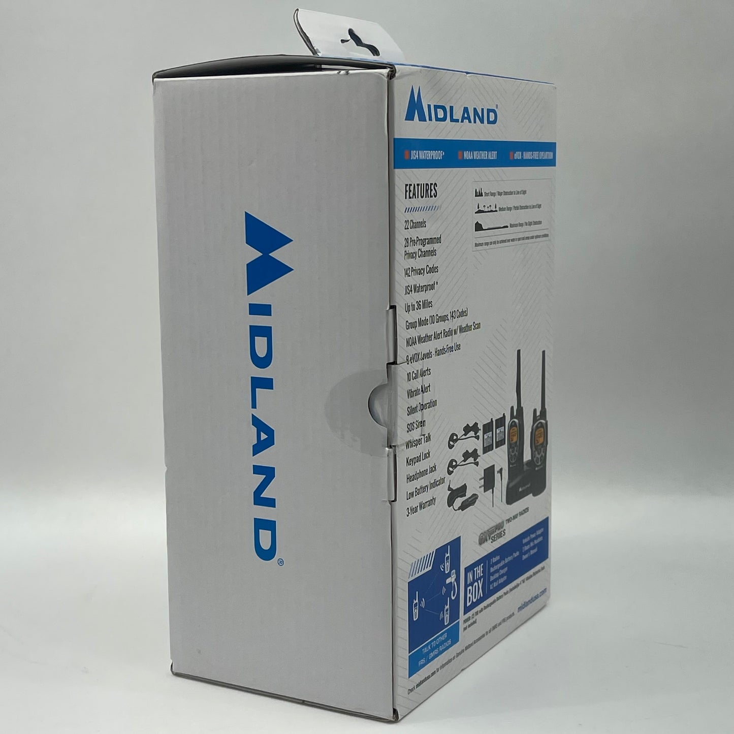 New Midland GMRS Two-Way Radios Walkie Talkie GXT1000VP4