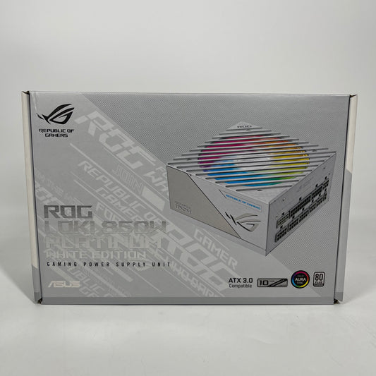 New ASUS ROG Loki SFX-L 850W Platinum White Edition Fully Modular Power Supply