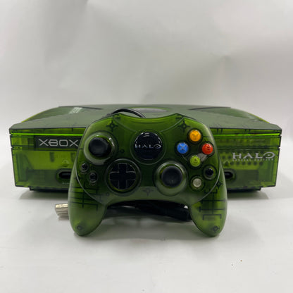 Microsoft Original Xbox Console Gaming System Halo Special Edition X01267-001