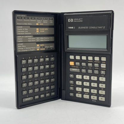 HP Hewlett Packard 19BII Business Consultant II Financial Calculator