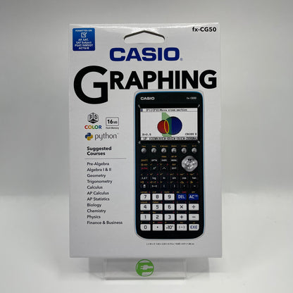 New Casio fx-CG50 Graphing Calculator