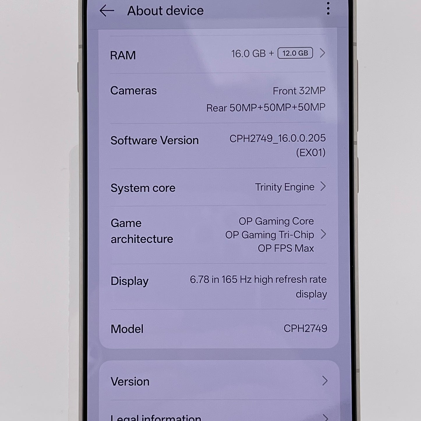 Factory Unlocked OnePlus 15 512GB 16 Sandstorm CPH2749