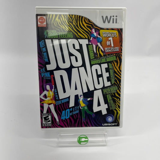 Just Dance 4 (Nintendo Wii, 2012)